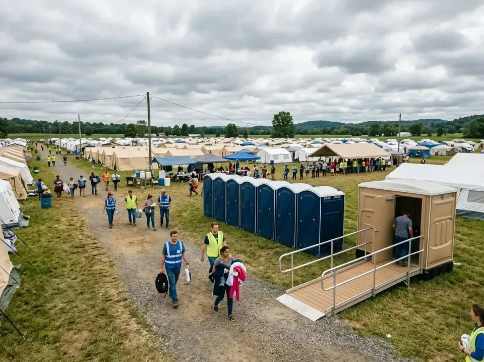 disaster-relief-camp-restrooms-010 — frequently asked questions, Dumpster & Portable Bathrooms Rental in Hartford City, IN